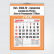 Calendário Comercial de Parede com Vareta Ref.: 3506-FV