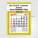 Calendário Comercial de Parede com Vareta Ref.: 3514-FV