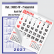 Calendário Comercial de Parede com Vareta Ref.: 3602-FV