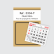 Micro Comercial com Bloco 12 meses 8x7,8cm