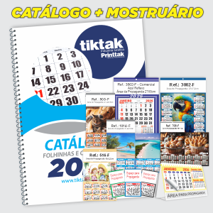 Catálogo com Kit Mostruário 2026      